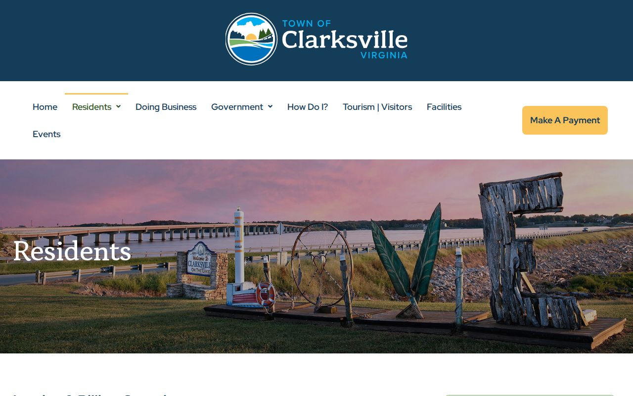 Mecklenburg County warrant records reference to Clarksville's official resident contact
